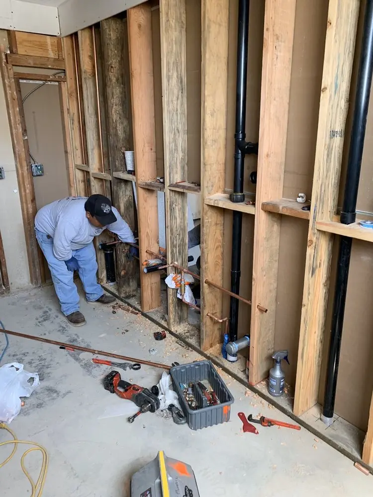Commercial rough-in plumbing for Commercial Plumbing in Moultonborough